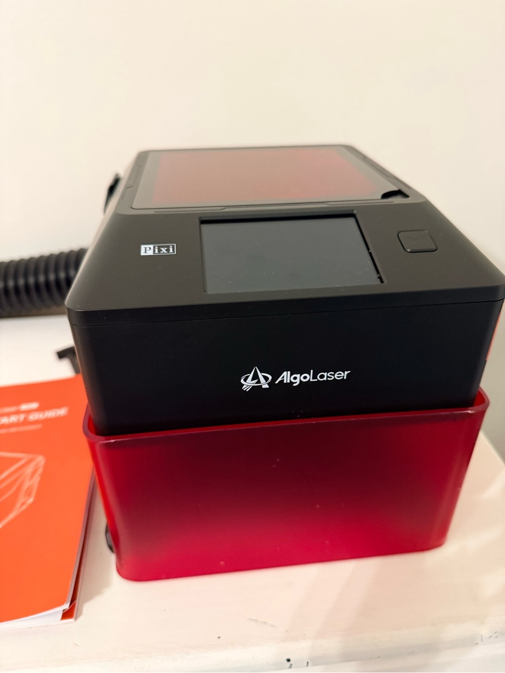 Desktop Laser Engraver with Red Protective Shield